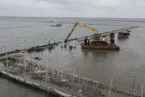 Pembongkaran Pagar Laut Pesisir Tarumajaya