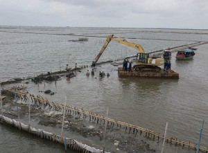 Pembongkaran Pagar Laut Pesisir Tarumajaya