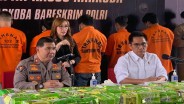 Bareskrim Polri Sita 150 Kg Sabu Dalam Kemasan Teh, Milik Fredy Pratama?