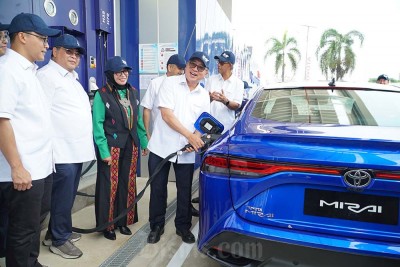 Toyota Indonesia Resmikan Fasilitas Hydrogen Refueling System