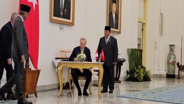 Prabowo Sambut Erdogan di Istana Bogor dengan 75 Pasukan Berkuda