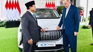 KPK Minta Prabowo Laporkan Hadiah Mobil Listrik Togg T10X dari Erdogan