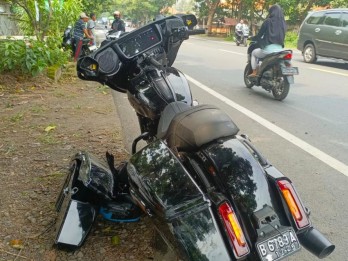 Polisi Ungkap Kronologi Kecelakaan Moge Maut Bendum Demokrat Renville