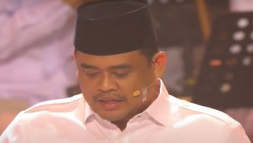 Momen Bobby Nasution Bacakan Jati Diri Kader di HUT ke-17 Gerindra