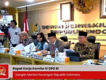 Rapat Sri Mulyani dengan DPD Mendadak Tertutup usai Singgung Danantara hingga Utang Negara
