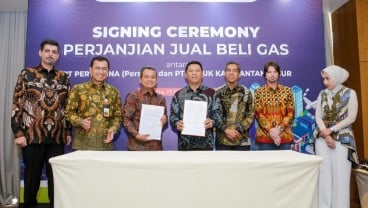 Pupuk Kaltim Teken Kontrak Baru Jual Beli Gas dengan Pertamina