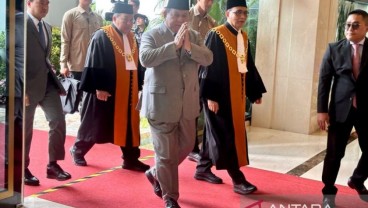Prabowo Hadiri Laporan Tahunan Mahkamah Agung pada Rabu (19/2)
