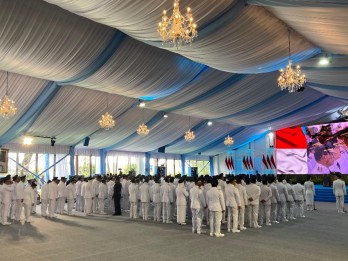Foto-foto Halaman Istana Disulap Bak Ballroom Hotel Berbintang untuk Pelantikan Kepala Daerah