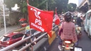 Bendera 'PSI Perseorangan' Berkibar di Jakarta Pusat, Singgung PDIP?