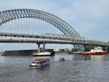 Jembatan Mahakam Bergeser Ditabrak Tongkang, BBPJN Kaltim Minta Ganti Rugi Rp35 Miliar