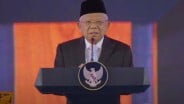 Lama Tak Muncul, Ma'ruf Amin Pimpin Doa saat Peluncuran Danantara