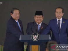 Di depan Jokowi dan SBY, Prabowo: Saya Akan Lawan Korupsi Tanpa Pandang Bulu!