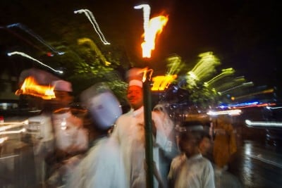 Pawai Tarhib Ramadhan di Indramayu