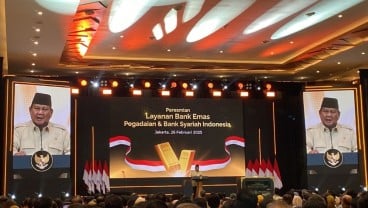 Bank Emas Resmi Diluncurkan, Prabowo: Saya Besok akan Bertemu Pak Jokowi, Minta Maaf