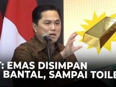 VIDEO: Erick Thohir Ungkap 1.800 Ton Emas yang Disimpan Warga RI