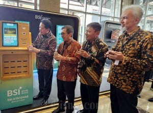 Peluncuran ATM Emas Pertama di Indonesia