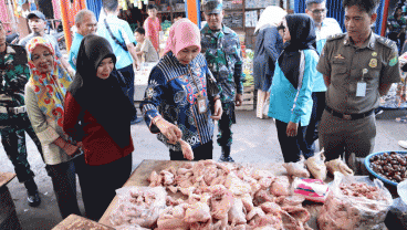 Jelang Ramadan, Pemkab Muba Gelar Sidak Pasar Pastikan Stabilitas Harga dan Stok Pangan