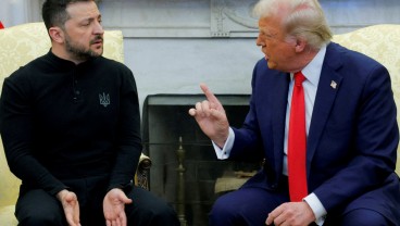 Investor Respons Adu Mulut Trump dan Zelensky, Pasar Global Terguncang