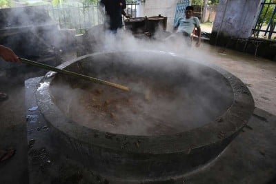 Melihat Pembuatan Makanan Ie bu peudah, Hidangan Khas Berbuka Puasa di Aceh