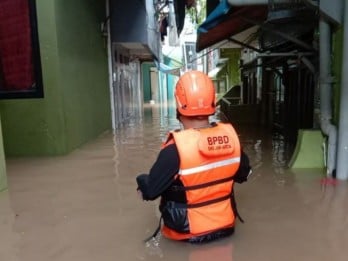 46 RT Tergenang, Update Titik Banjir di Jakarta Selasa (4/3) Pagi