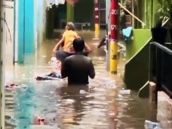 Jakarta Banjir, BPBD ungkap 59 RT dan 4 Ruas Jalan Terendam