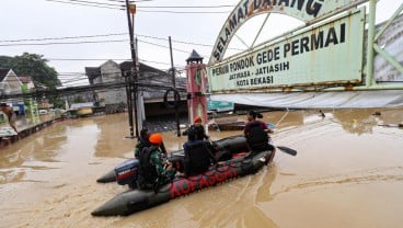 Alert! BPBD Sebut Ketinggian Air Banjir di Bekasi Capai 3 Meter