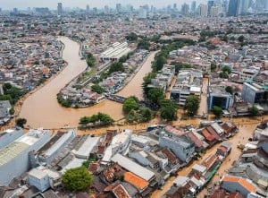 Sebanyak 121 RT di Jakarta Terendam Banjir Luapan Sungai Ciliwung