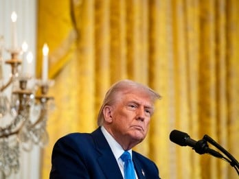 Trump Yakin Ekonomi AS Bisa Bangkit Lewat Kebijakan Tarif Impor