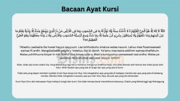 Ayat Kursi Latin dan Arab Beserta Artinya Lengkap