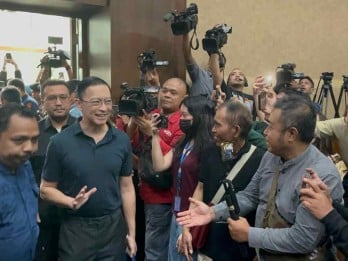 Tom Lembong Tiba di PN Tipikor, Jalani Sidang Dakwaan Perdana