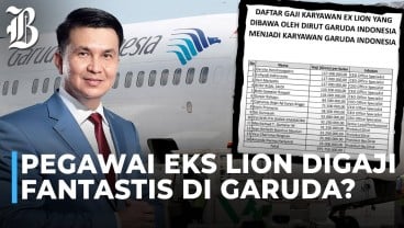 VIDEO: Gaji Pegawai Baru Garuda Viral! Serikat Karyawan Protes