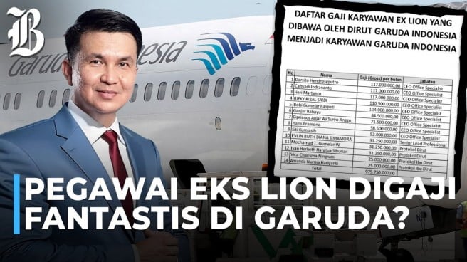 VIDEO: Gaji Pegawai Baru Garuda Viral! Serikat Karyawan Protes