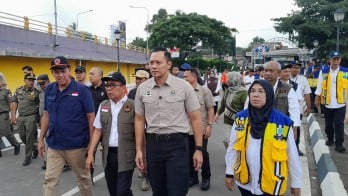 Jembatan Kemang Pratama Amblas Imbas Banjir, AHY: Segera Diperbaiki