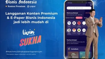 Bisnis Indonesia Hadir di Livin' Sukha, Langganan Jadi Lebih Mudah