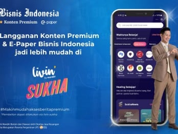 Bisnis Indonesia Hadir di Livin' Sukha, Langganan Jadi Lebih Mudah