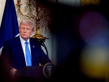 Tepis Kekhawatiran Resesi, Trump Sebut Ekonomi AS Dalam Masa Transisi