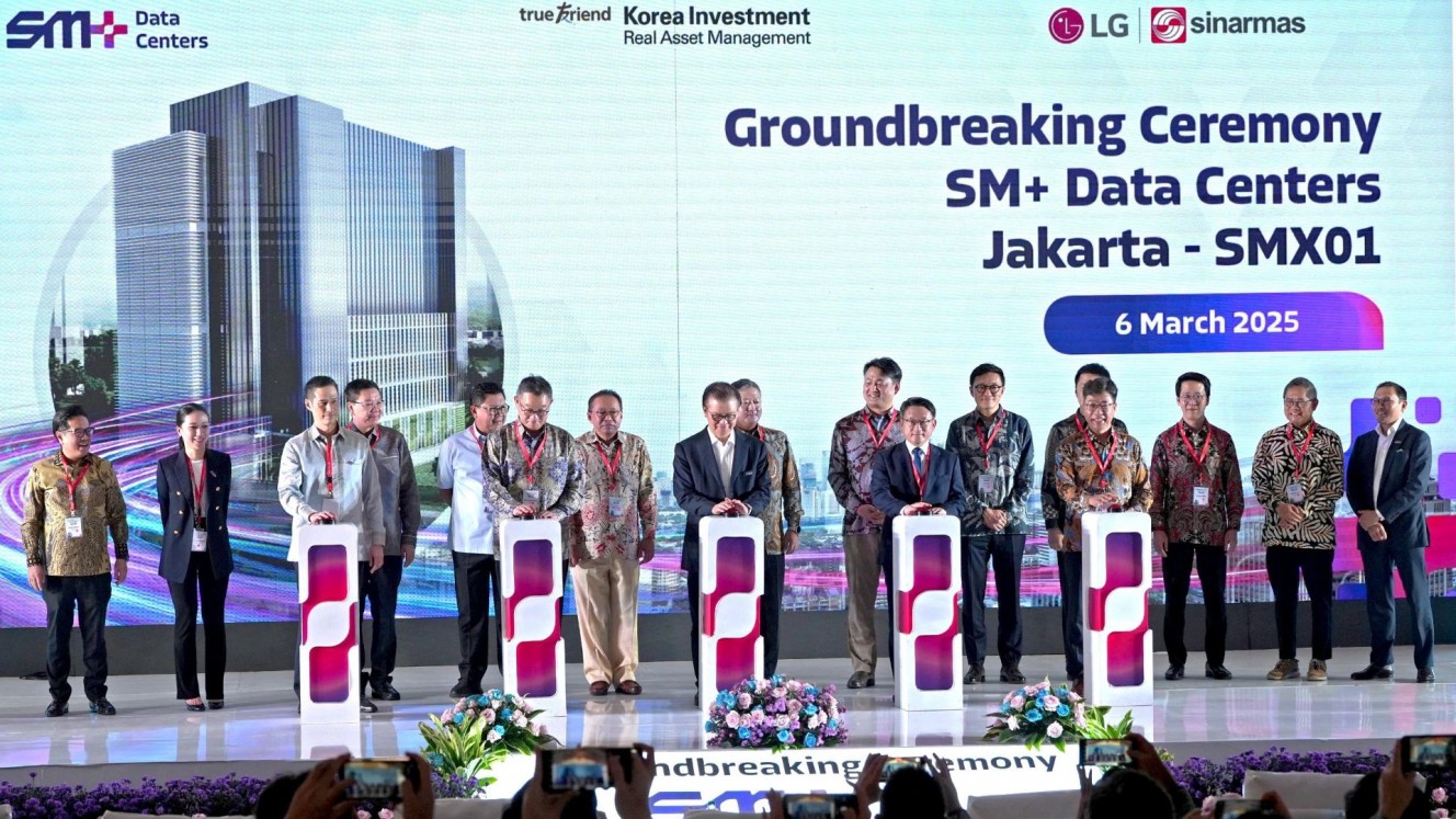 SM+ Memulai Pembangunan Pusat Data Unggulan di Kawasan Pusat Bisnis Jakarta./ Doc. DSSA
