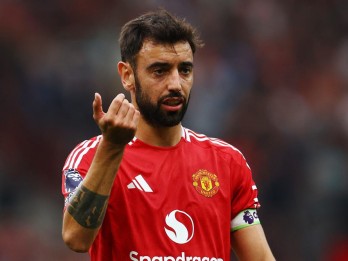 Bikin Gol Indah ke Gawang Arsenal, Bruno Fernandes Dapat Pujian dari Amorim