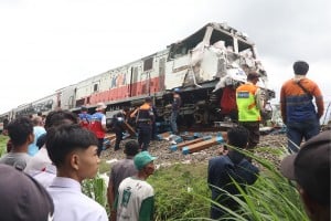 Kecelakaan KA Kertanegara di Kediri