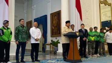 Pidato Lengkap Prabowo soal Pencairan THR & Bonus Hari Raya Ojol