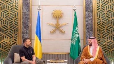 Zelensky Bertemu Pangeran MBS di Jeddah, Bahas Apa?