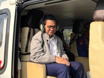 Dikritik Tinjau Banjir Naik Helikopter, Pramono: Bukan Gagah-gagahan