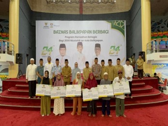ASN Balikpapan Salurkan Zakat Rp5 Miliar untuk Ribuan Keluarga Dhuafa