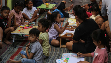 Sekolah Gratis di Kampung Padat Penduduk Semarang