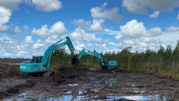 Kerja Sama Pembelian Ekskavator Kobelco Dukung Ketahanan Pangan