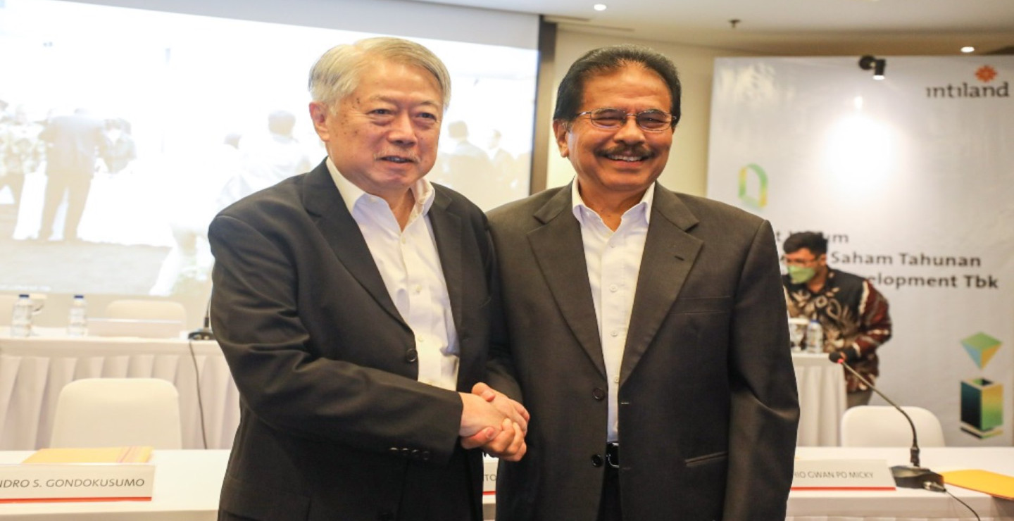 Wejangan Pendiri Intiland (DILD) Hendro Santoso Gondokusumo di Bisnis Properti hingga Tarik Investor Asing