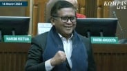 Jalani Sidang Perdana di PN Jakpus, Hasto: Saya Tahanan Politik!