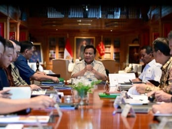 Ratas Kabinet Mendadak, Prabowo Panggil Menteri Kabinet ke Hambalang