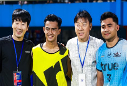 Shin Tae-yong Tonton Duel Pratama Arhan dan Asnawi Mangkualam di Liga Thailand