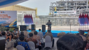 Prabowo Resmikan Pabrik Pemurnian Emas Raksasa Freeport di Gresik